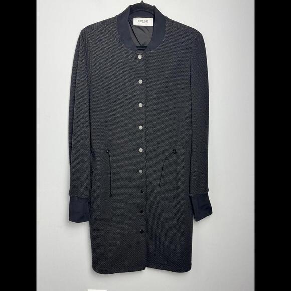 Per Se by Carlisle Elegant Coatigan - Women's Size 10, Sleek Black Design - Picture 1 of 8